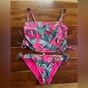 la vie en rose two piece bathing suit